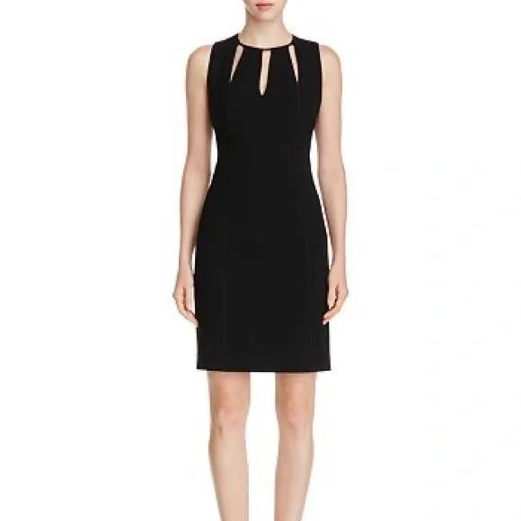 green emerald velvet dress Tahari THF97006